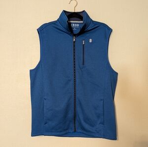 Izod Blue Fleece Vest